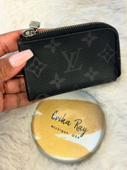 LV Monogram Black Eclipse Coin Purse
