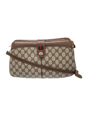 Gucci Vintage GG Canvas Web Shoulder Bag