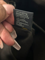 Fendi Zucchino Black Tote