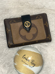 LV Reverse Monogram Juliette Compact Wallet