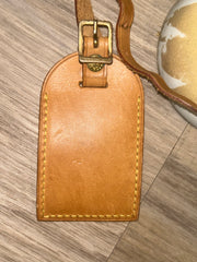 LV Vachetta Luggage Tag