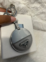 Prada Silver Key Ring & Mirror