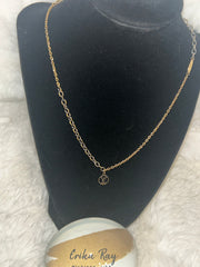 LV Logomania Silver & Gold Necklace