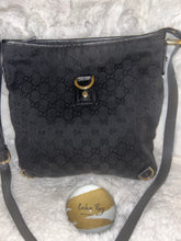 Gucci Black Canvas Messenger Bag