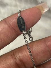 LV Silver Essentials “V” Bracelet