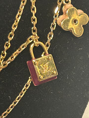 LV Sweet Charms Tiered Necklace