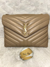 YSL Calfskin Quilted Medium Lou Lou