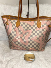 LV Damier Azur Neverfull MM