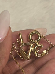 Louis Vuitton LV&Me LOVE Charm Bracelet