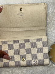 LV Damier Azur Tresor Wallet