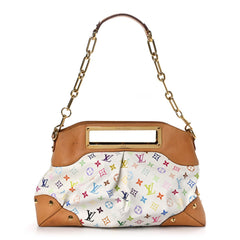 LV White Multicolor Judy GM
