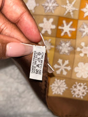 Hermes FEU De L’Hiver Vauzelles Carre Silk Scarf