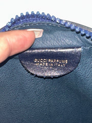 Gucci GG Navy Supreme Clutch