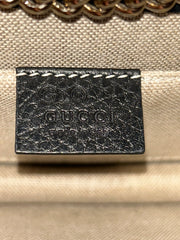 Gucci Black Calfskin Interlocking GG Bag