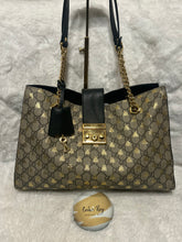 Gucci Supreme Bee Padlock Shoulder Bag