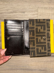 Fendi Zucca Canvas Wallet