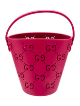 Gucci Pink GG Rubber Bucket Bag