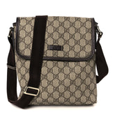 Gucci GG Canvas Flap Messenger Bag