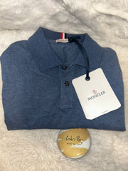 Moncler Logo Patch Short Sleeved Polo Shirt