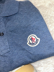 Moncler Logo Patch Short Sleeved Polo Shirt