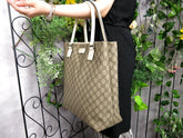 Gucci GG Supreme Canvas Flat Tote