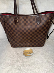 LV Damier Ebene Neverfull MM