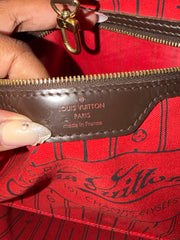 LV Damier Ebene Neverfull MM