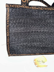 Fendi Raffia Tote