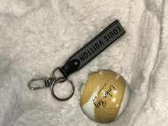 LV Capital Dragonne Bag Charm/Key Holder