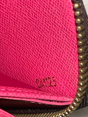 LV Limited Edition V Zippy Monogram Wallet