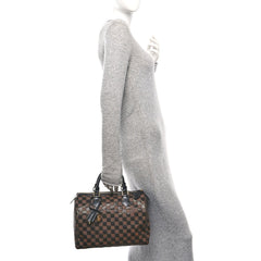 LV Black Damier Paillettes Speedy 30