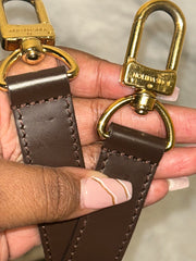 LV Brown Keepall Adjustable Strap