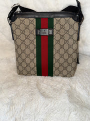 Gucci GG Supreme Web Crossbody Bag