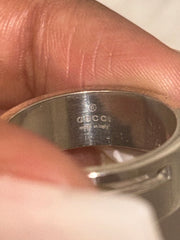 Gucci Silver G Ring
