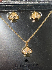Kate Spade Earrings & Necklace Set