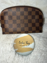 LV Damier Ebene Cosmetic Pouch PM