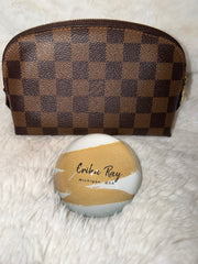 LV Damier Ebene Cosmetic Pouch PM