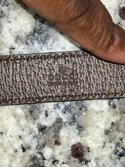 Gucci Blonde Leather Bracelet