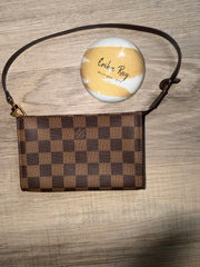 LV Damier Ebene Marais Bucket Bag Pouch