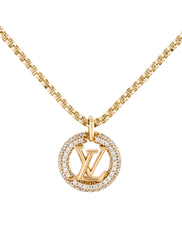 LV Louise By Night Adjustable Necklace