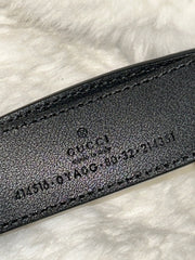 Gucci Black Marmont Belt
