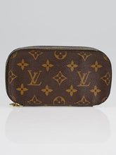 LV Monogram Trousse Brush Cosmetic Pouch