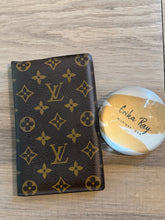 LV Vintage Monogram Checkbook