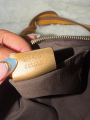 Gucci Gold Bronze Guccissima Leather Crossbody Bag