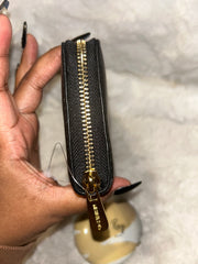 Michael Kors Black Long Zippy Wallet