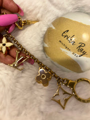 LV Fleur De Monogram Bag Charm