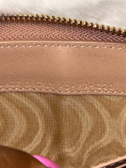 Dior Pink & Gold Zippy Long Wallet