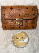 MCM Cognac Mini Shoulder Bag