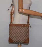 Gucci GG Canvas Nailhead Bag