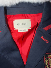 Gucci Kids Navy Blue Blazer- UNISEX
